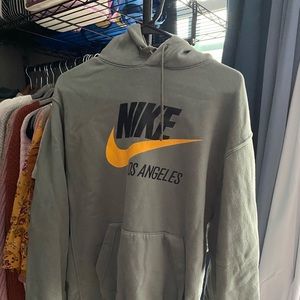 Nike green sweater large